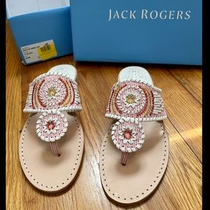 Gem Pink Jack Rogers 7.5 NIB